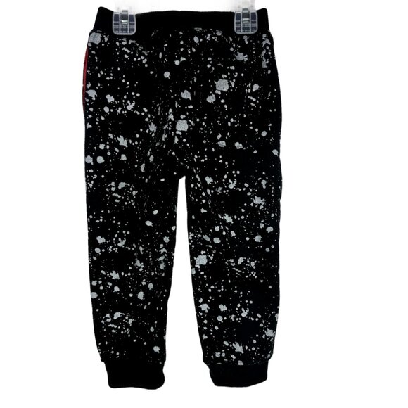 Boys Black | Red Matching Joggers Set Size: 3T - Picture 5 of 6